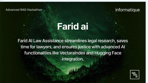 Farid AI Law Assistance