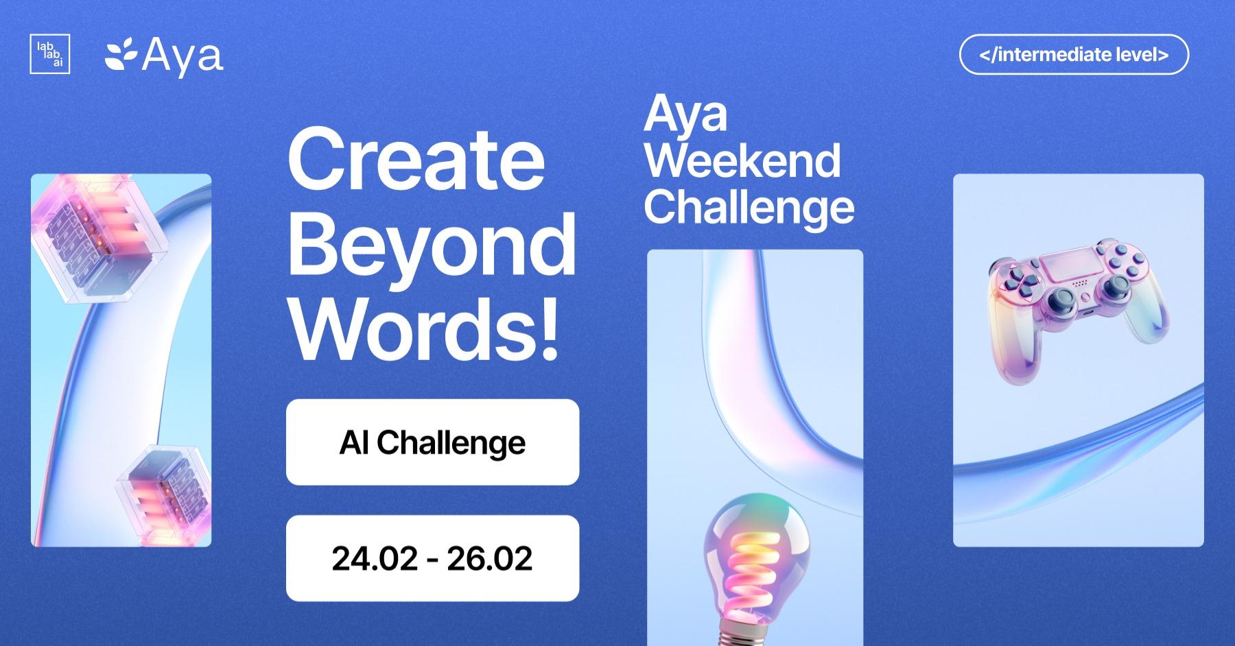Aya Weekend Challenge  image