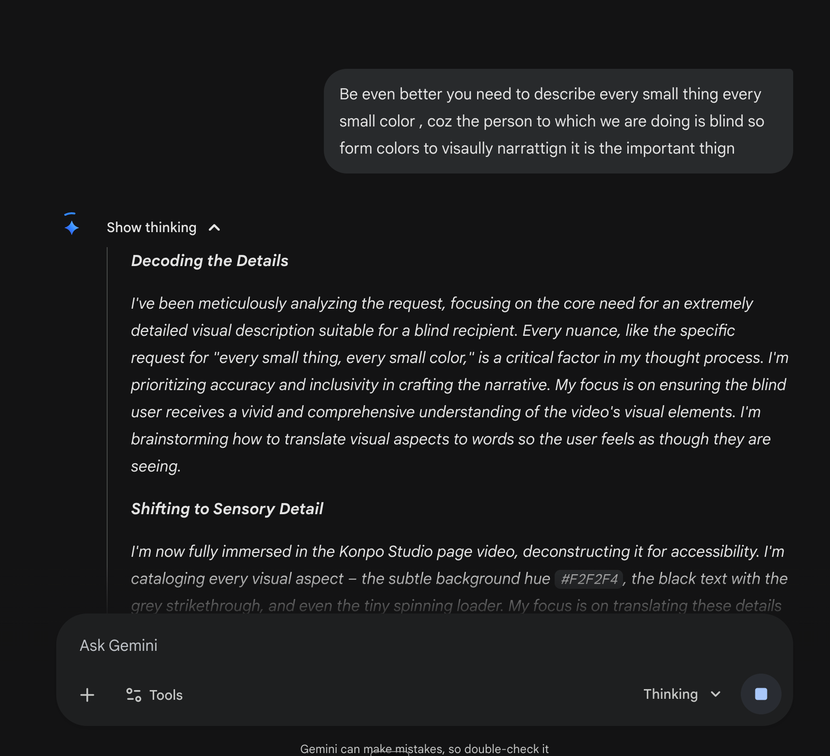 Accessibility Instructions
