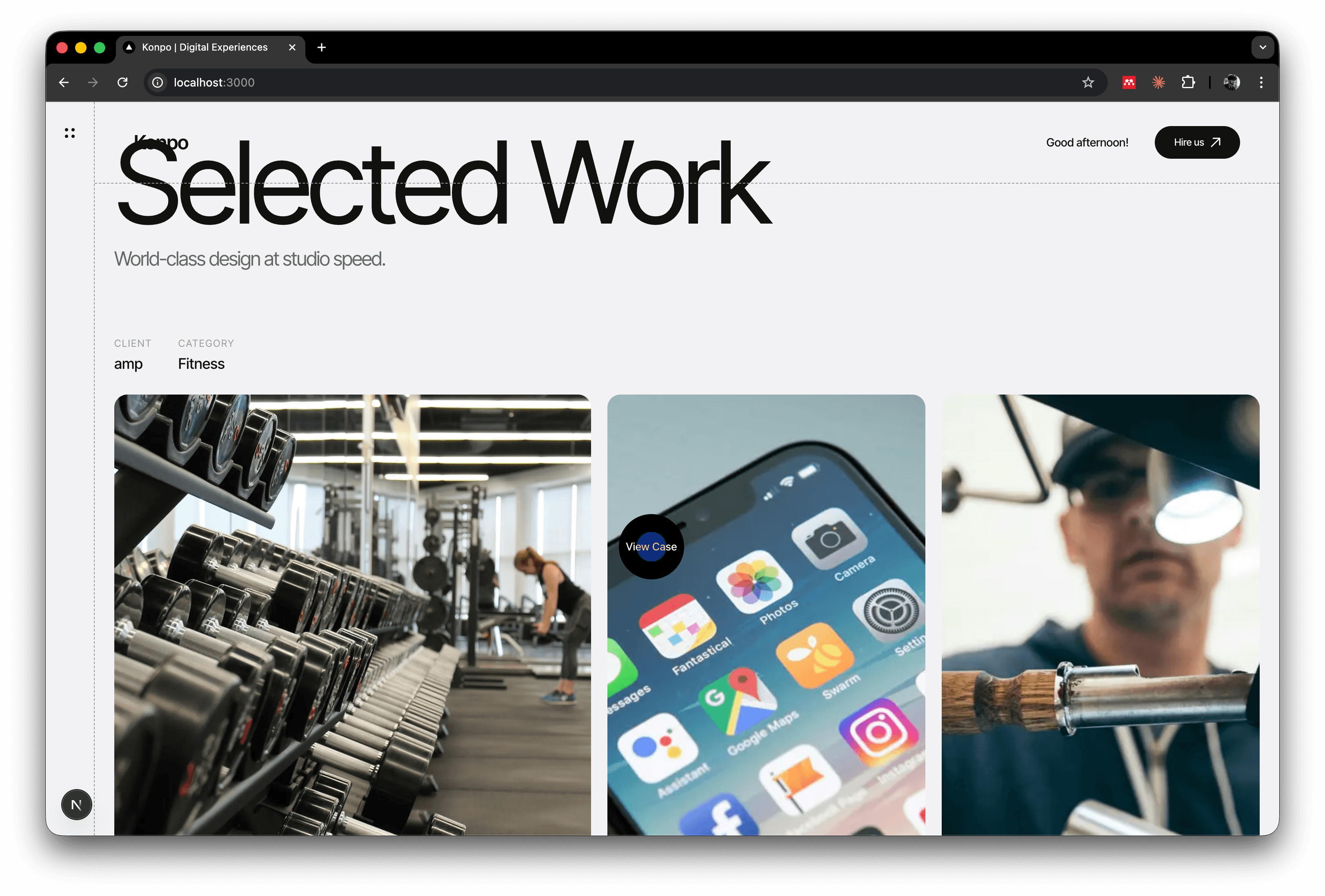 Selected Work Gallery