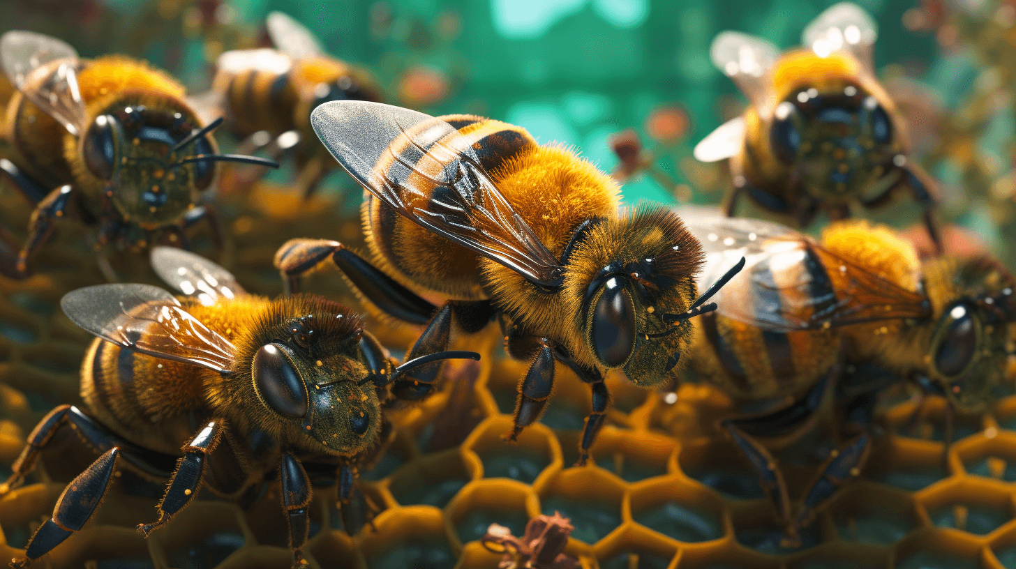 swarm of bees