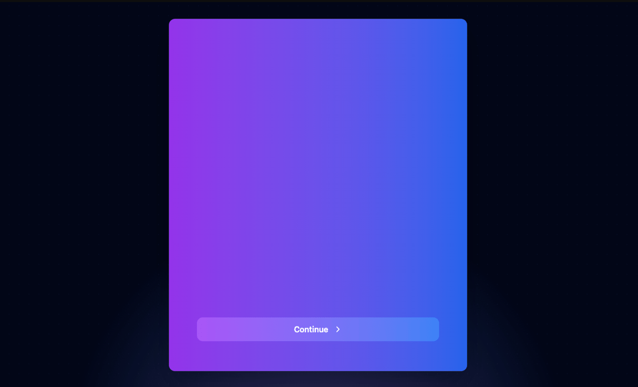 CSS bug showing gradient covering entire card content