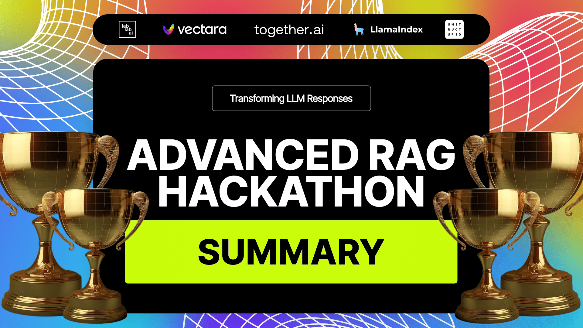 Advanced RAG Hackathon: Revolutionizing Industries with AI