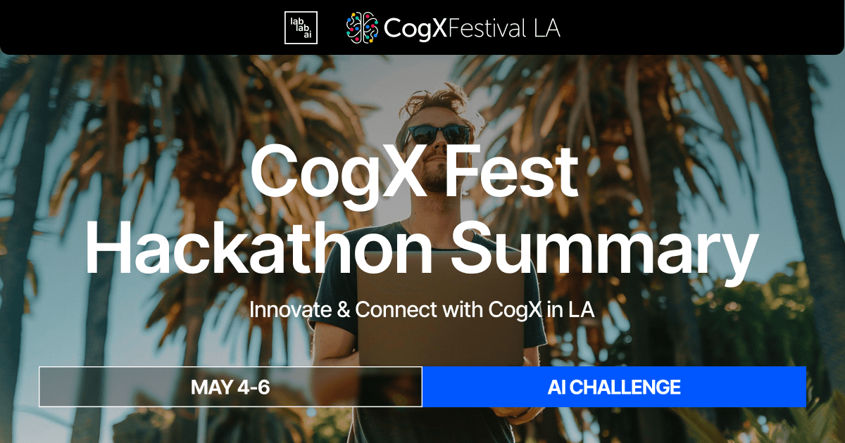 CogX Fest Online Hackathon: A Thrilling Recap