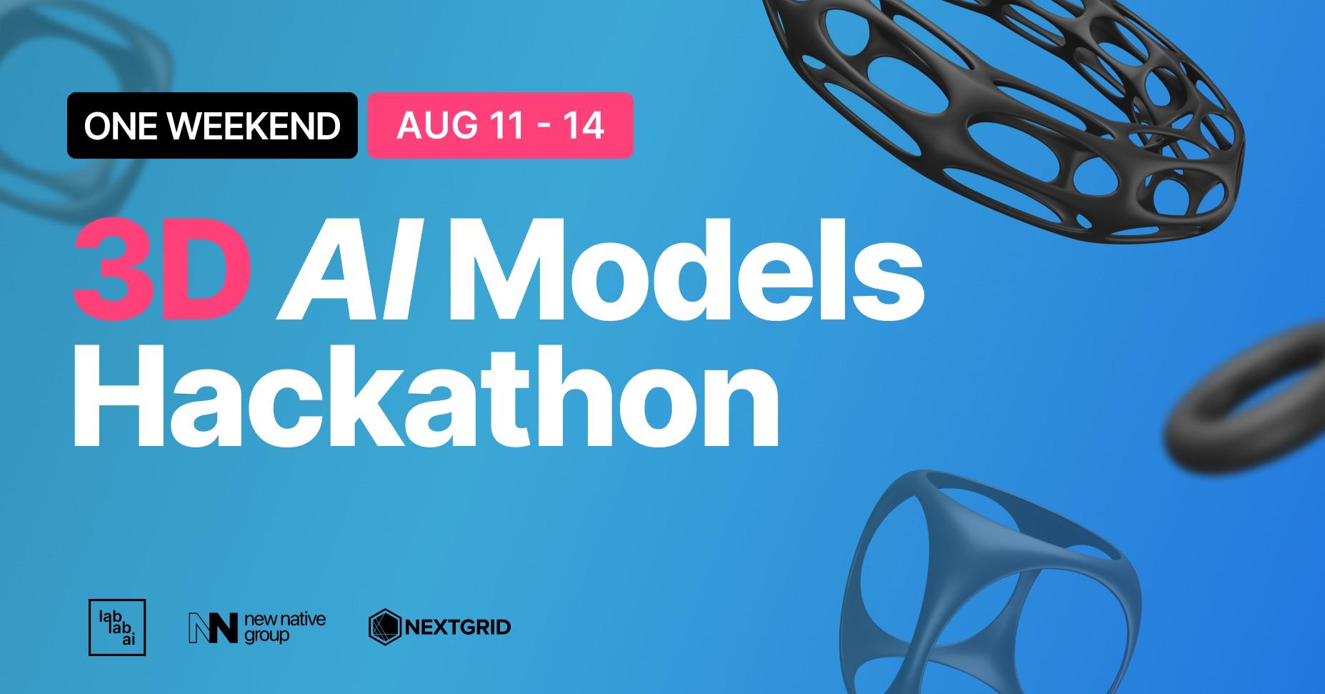 3D AI Models Hackathon image