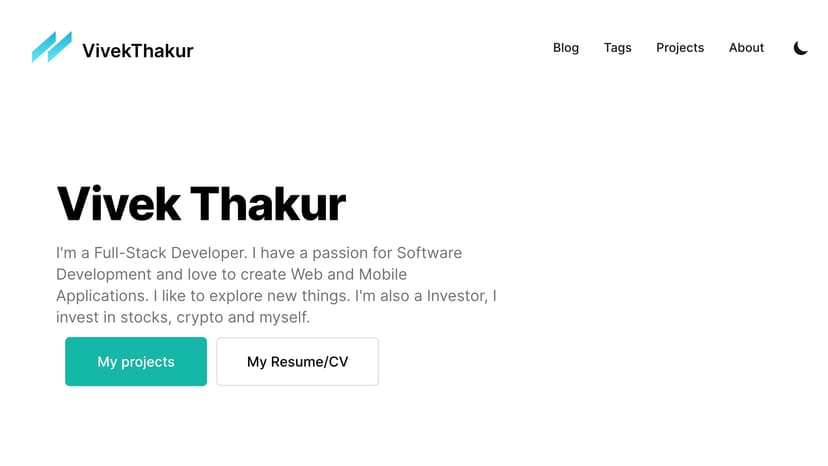Portfolio Website