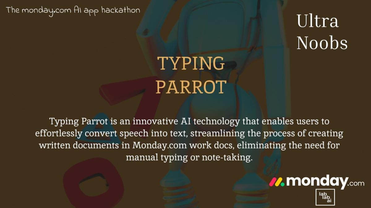 Typing Parrot 