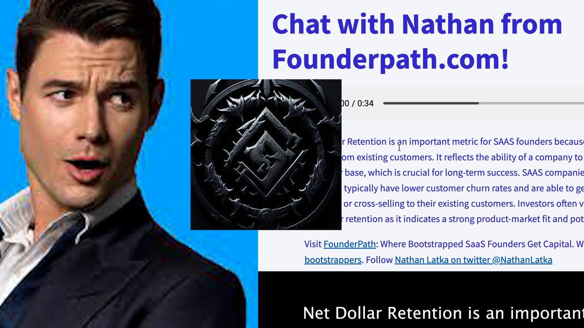 The Nathan Latka YouTube Voice-Powered Chatbot