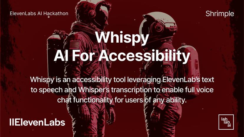 Whispy - AI for Accessibility