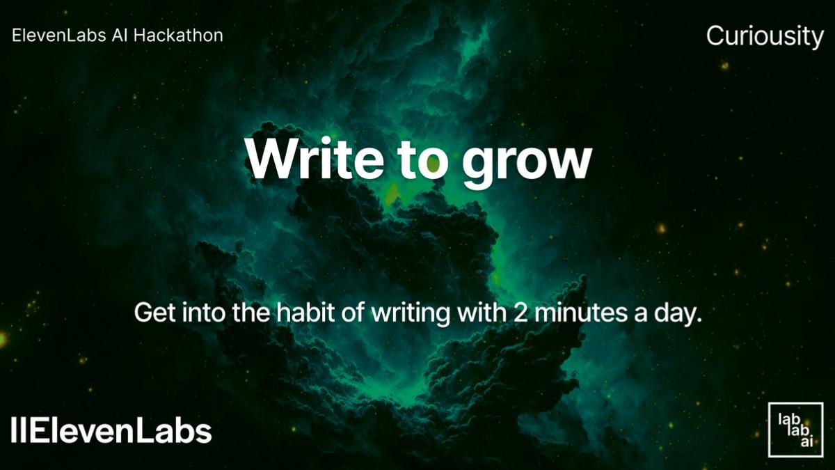 Write to grow