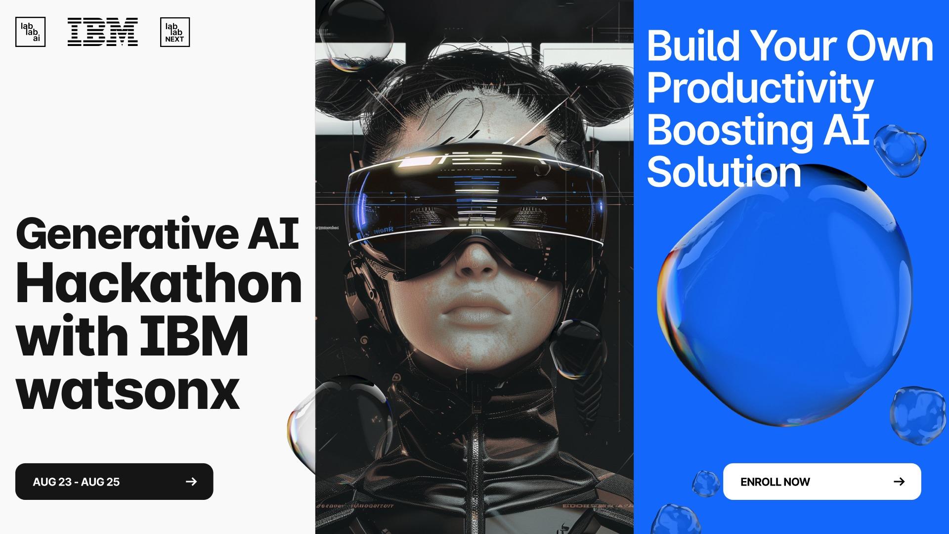 Generative AI Hackathon with IBM watsonx