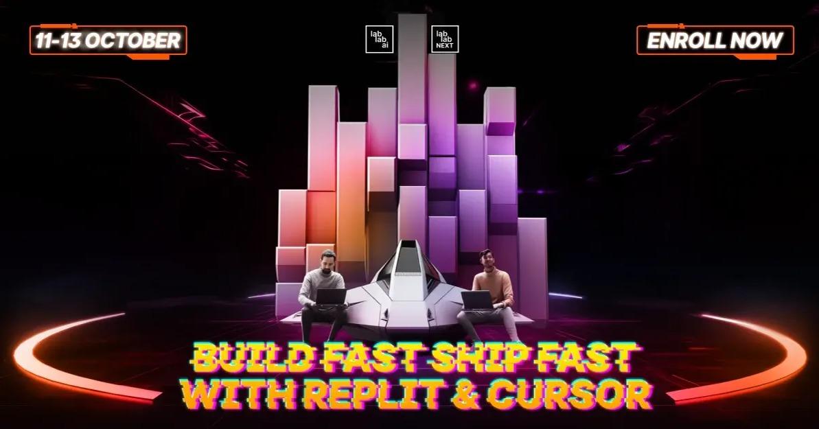 Build fast Ship fast with Replit & Cursor Hackathon event thumbnail