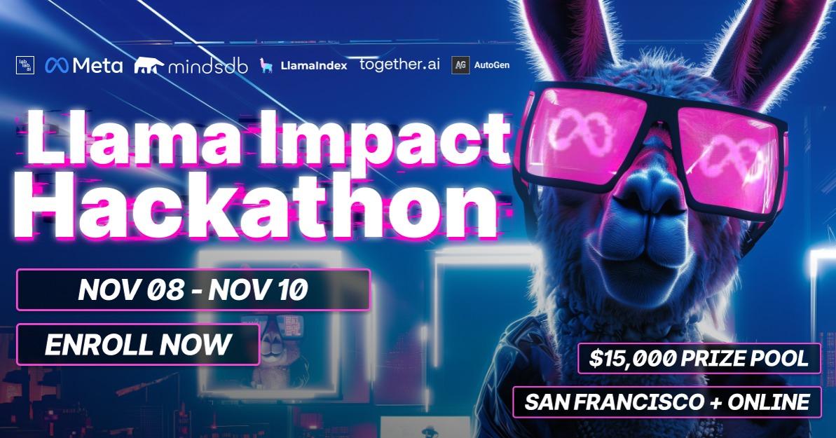 Llama Impact Hackathon event thumbnail