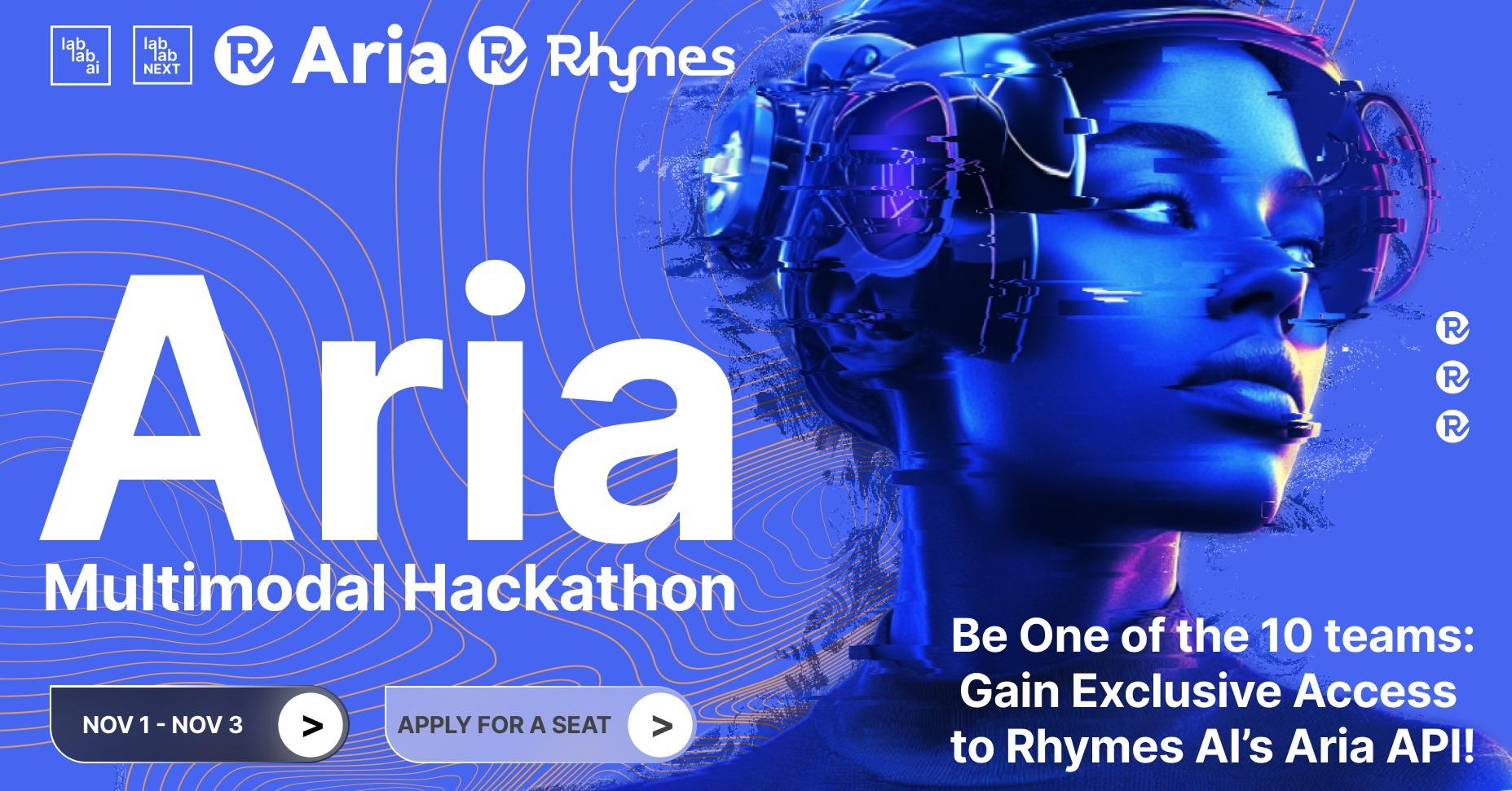 Aria Multimodal Hackathon event thumbnail