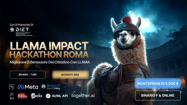 Hackathon Llama Impatto Roma