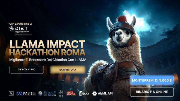 Hackathon Llama Impatto Roma