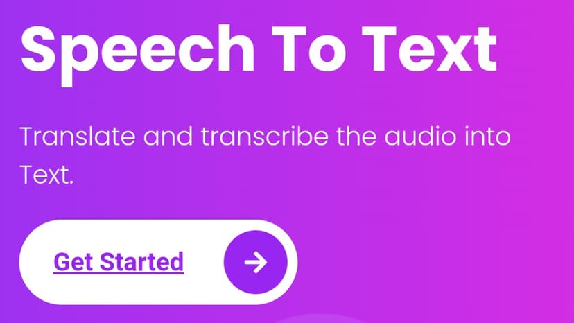 Audio to Text