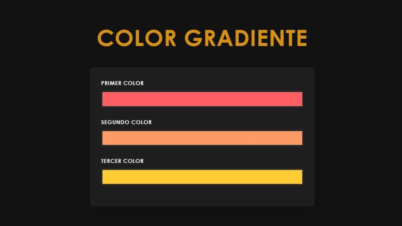 Color Gradiente