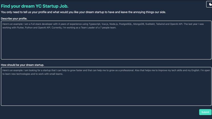 YC job finder