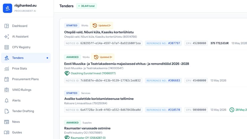 Public Procurements AI Assistant