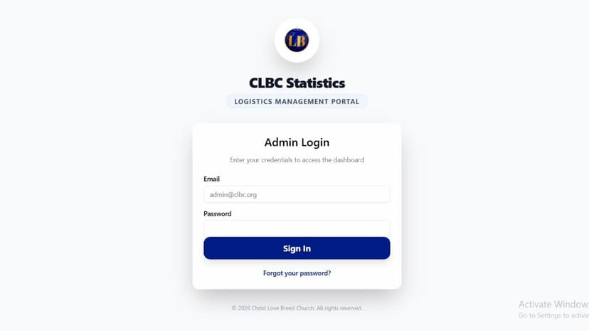 CLBC statistics App