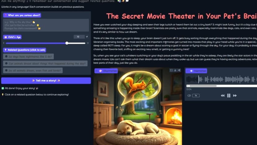 Curiosity Storybook