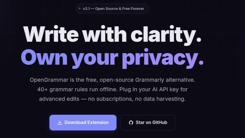 OpenGrammar