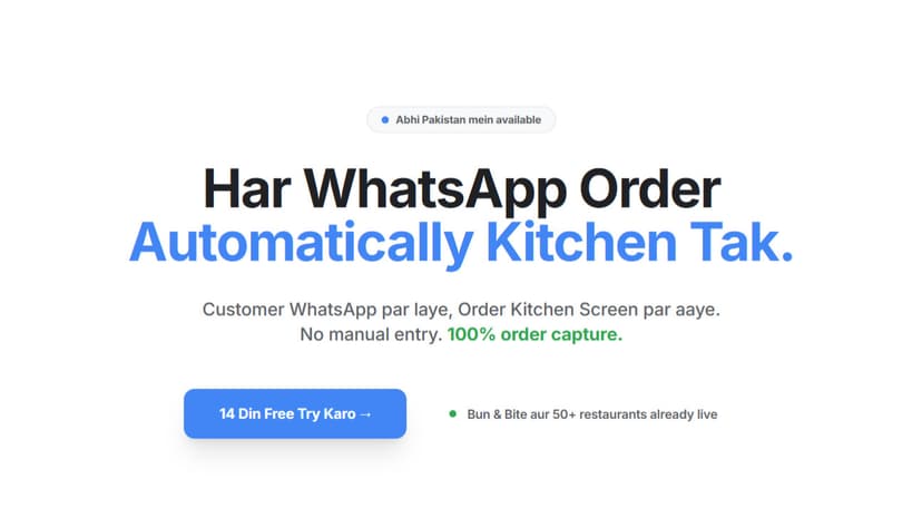BistroFlow AI