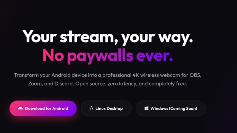 StreamBerryCAM