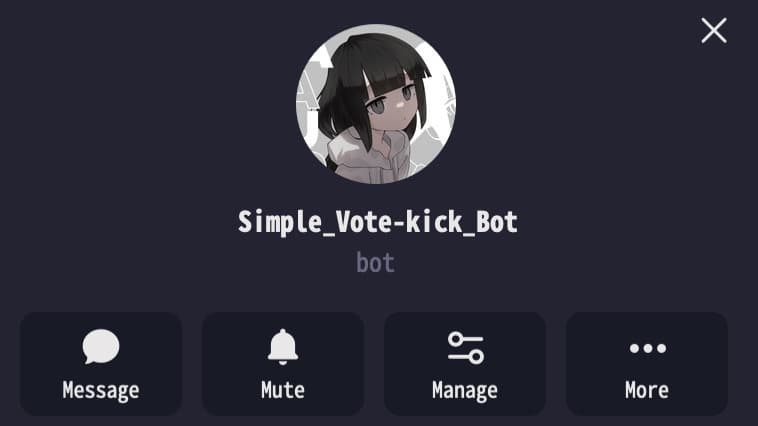 VoteKick Bot for Telegram 