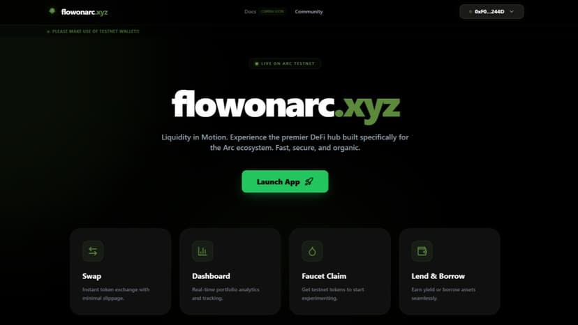 Flow On Arc