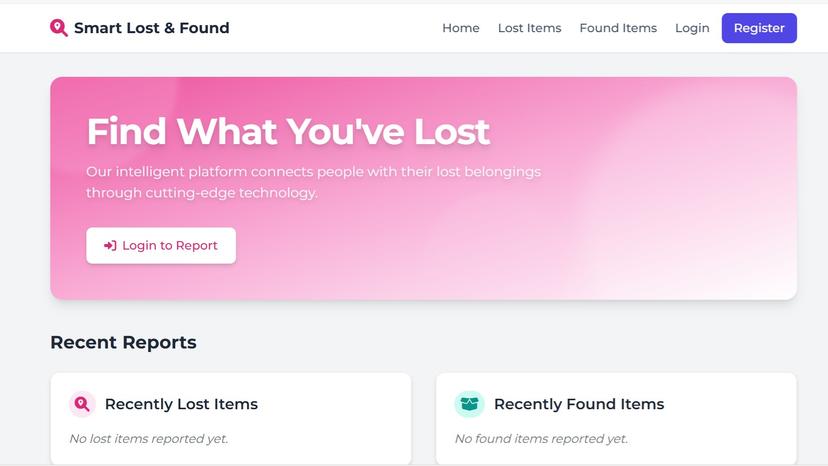 Smart Lost and Found Items