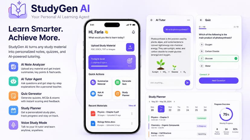 StudyGen AI 