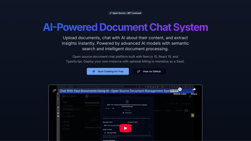 Document Chat System