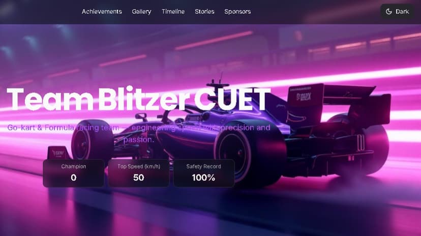 Team Blitzer CUET Website
