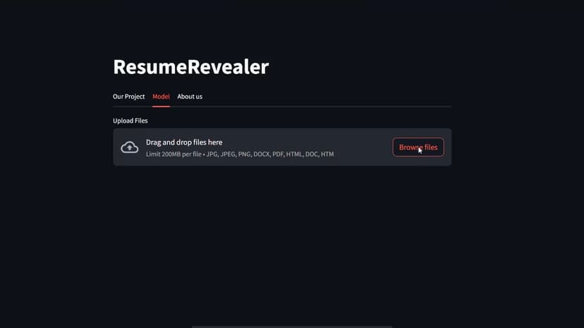 ResumeRevealer