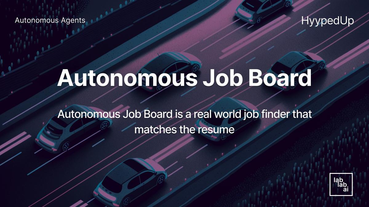 Autonomous Job Board