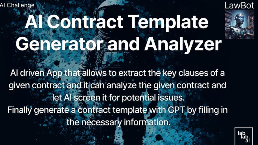 AI Contract Template Generator