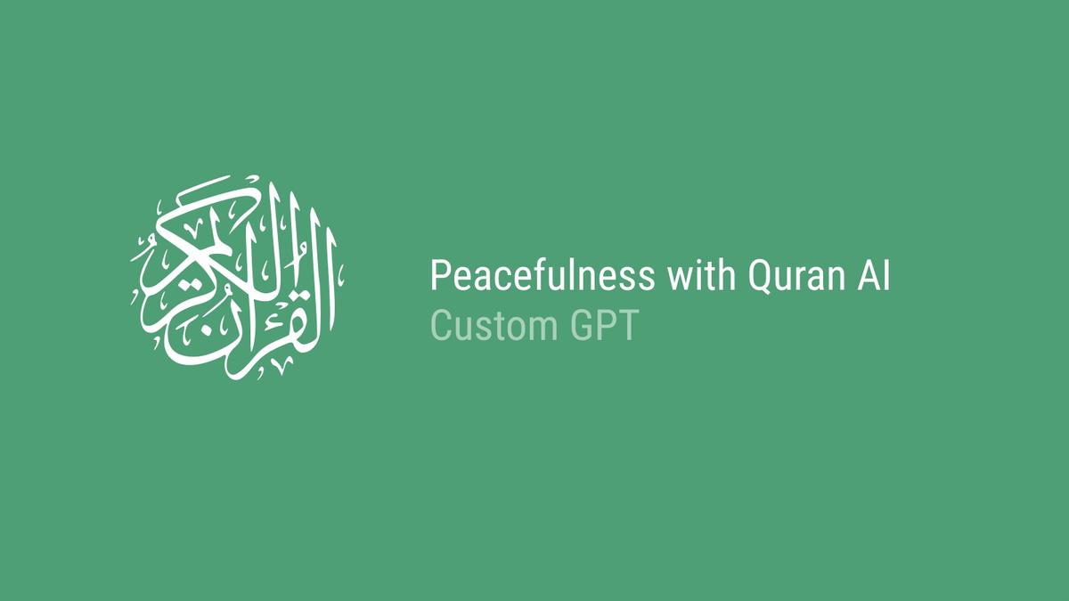 Peacefulness with Quran AI