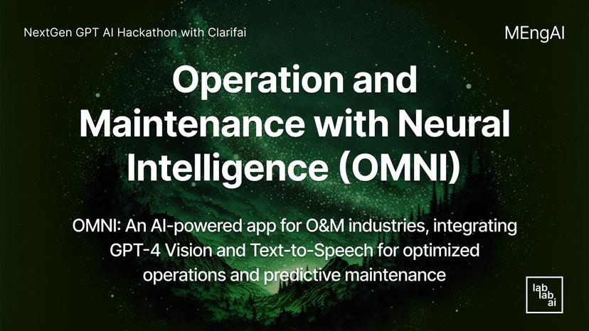 Operation and Maintenance with Neural Intelligence