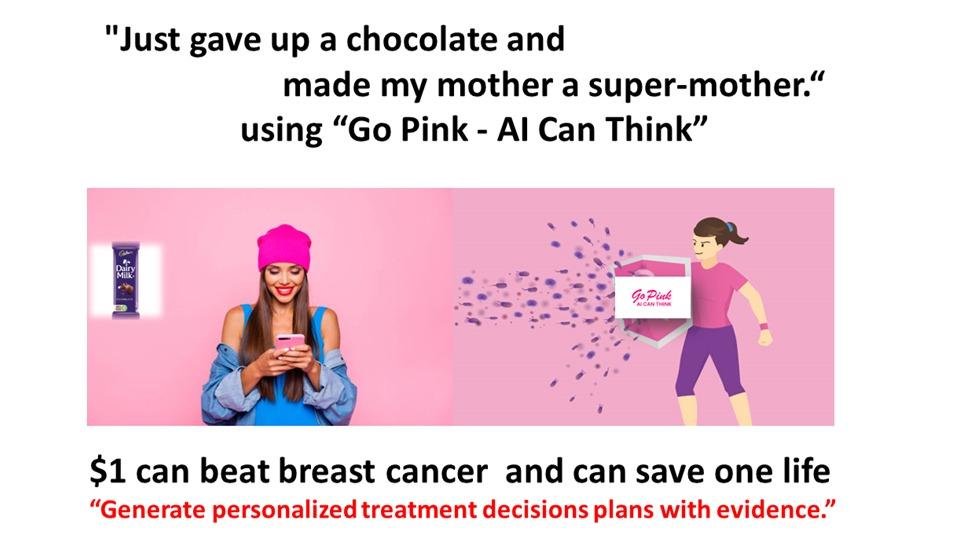 Go Pink AI Can Think- AI  breast cancer specialist