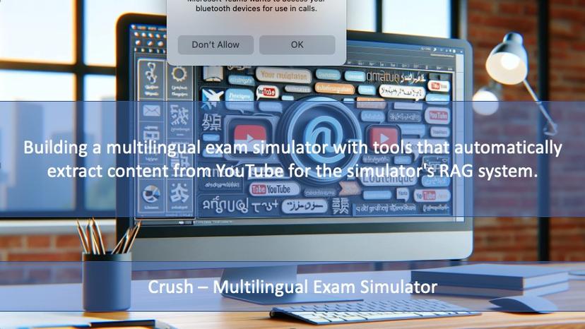 Multi-Lingual Exam Simulator