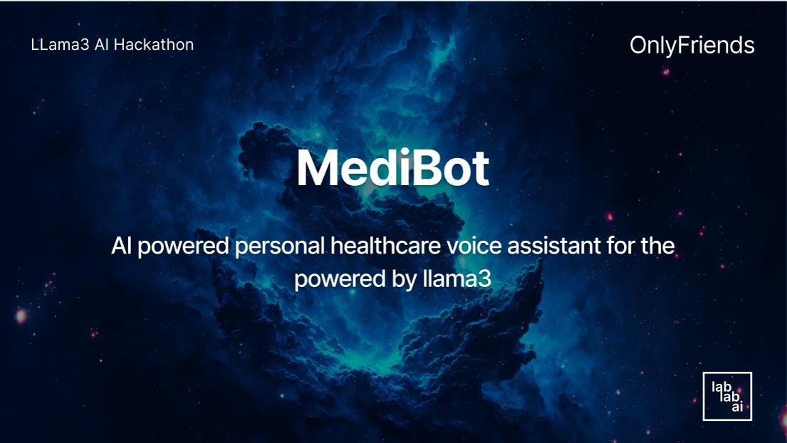 Personal MediBot for elderly