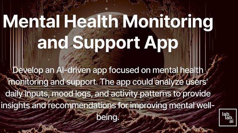 Mental Health Monitoring and Support App