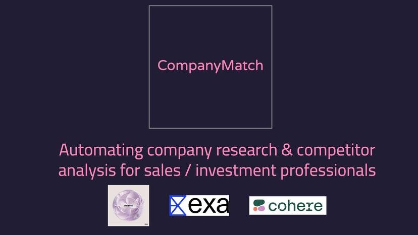 CompanyMatch - Similar Company Finder