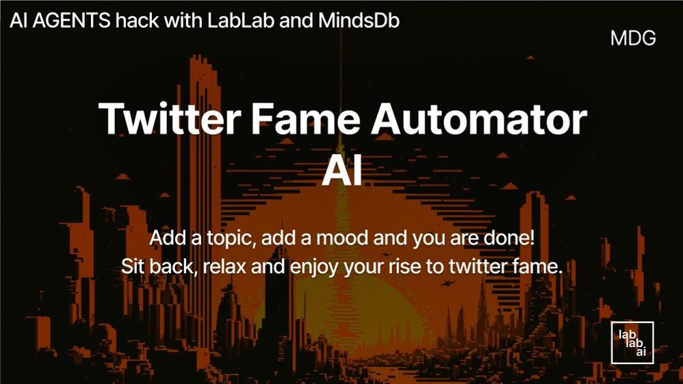 Twitter fame automator bot