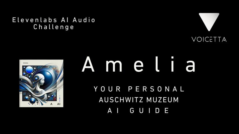 My AI friend Amelia is a guide in Auschwitz Muzeum