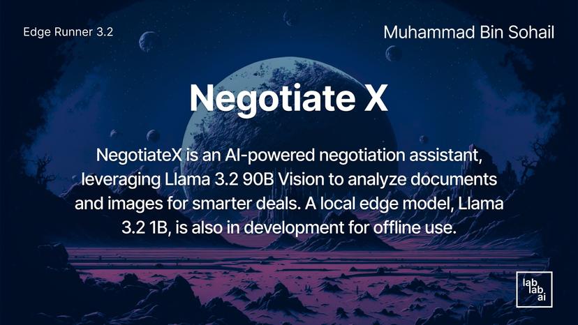 Negotiate X