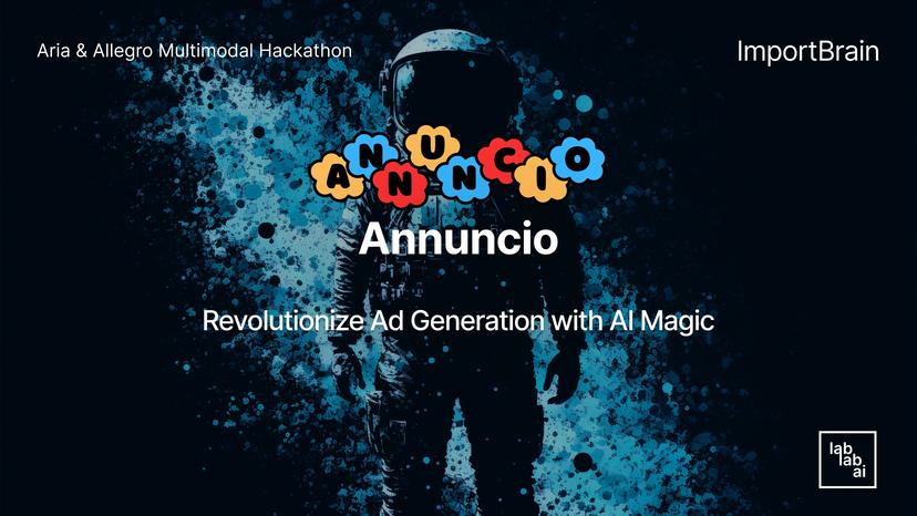 Annuncio-Revolutionize Ad Generation with AI Magic