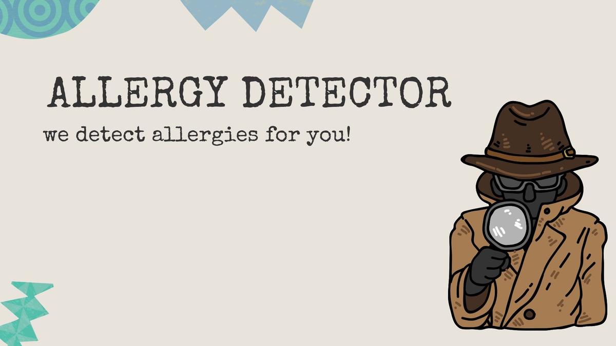 Allergy Detector